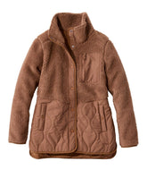L.L.Bean Online | Women's Bean's Mixed Media Sherpa Fleece Jacket
