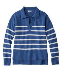 L.L.Bean Outlet | Women's Classic Cashmere Sweater, Relaxed Polo
