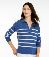 L.L.Bean Outlet | Women's Classic Cashmere Sweater, Relaxed Polo