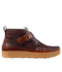 L.L.Bean Sale | Men's Lodge Moc Vibram® Buckle Boots, Shearling