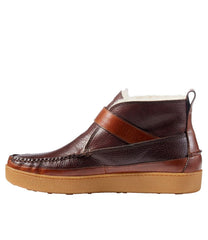 L.L.Bean Sale | Men's Lodge Moc Vibram® Buckle Boots, Shearling