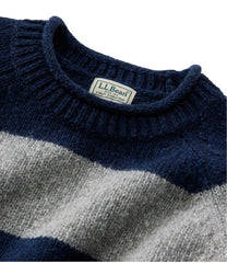 L.L.Bean On Sale | Men's Bean's Classic Ragg Wool Sweater, Rollneck, Stripe