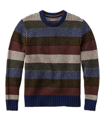 L.L.Bean Discount | Men's Signature 1980 Matinicus Rock Sweater, Crewneck, Stripe