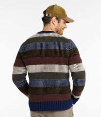 L.L.Bean Discount | Men's Signature 1980 Matinicus Rock Sweater, Crewneck, Stripe