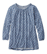 L.L.Bean Discount | Women's Camden Hills Tee, Three-Quarter-Sleeve Print