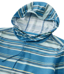L.L.Bean Discount | Women's Everyday SunSmart® Hooded Pullover, Long-Sleeve Stripe
