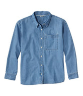 L.L.Bean Discount | Women's Denim Boyfriend Shirt