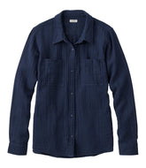 L.L.Bean | Women's Cloud Gauze Shirt, Long-Sleeve