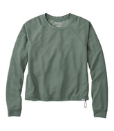 L.L.Bean | Women's VentureStretch Ottoman-Rib Pullover, Cropped