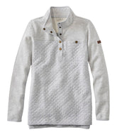 L.L.Bean Sale | Women's Quilted Sweatshirt, Mockneck Tunic