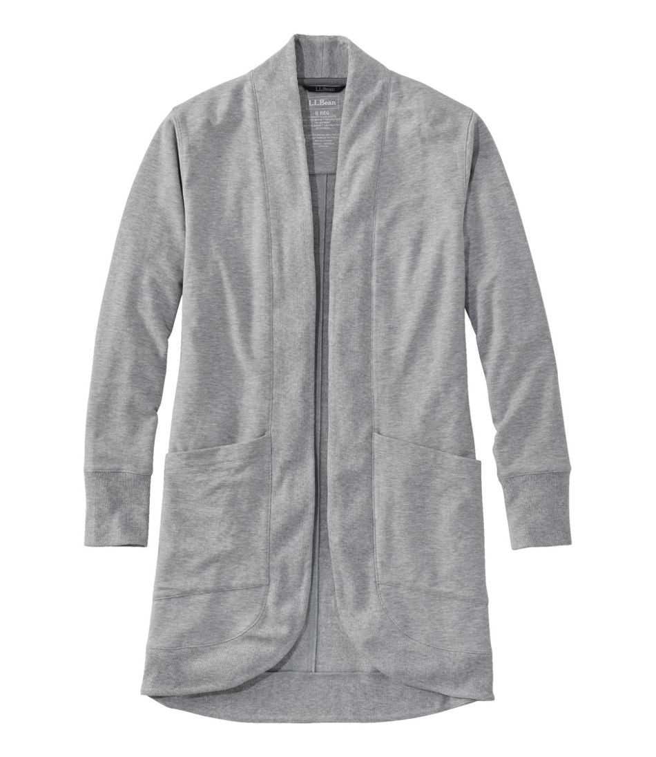 L.L.Bean On Sale | Women's SoftFlex Long Open Cardigan