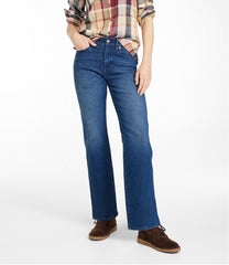 L.L.Bean Sale | Women's Signature Original Jeans, High-Rise Straight-Leg