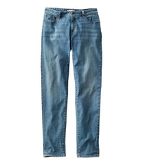 L.L.Bean For Sale | Women's Signature Organic Denim Boyfriend Jeans, Low-Rise Straight-Leg