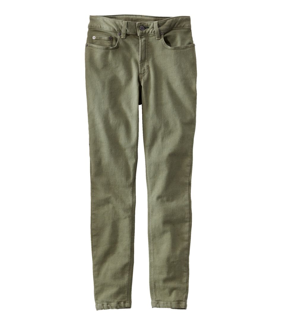 L.L.Bean Discount | Women's BeanFlex®Jeans, High-Rise Slim-Leg Ankle Color
