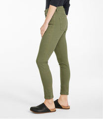L.L.Bean Discount | Women's BeanFlex®Jeans, High-Rise Slim-Leg Ankle Color