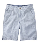 L.L.Bean US | Women's Comfort Stretch Shorts, Seersucker Bermudas 9"