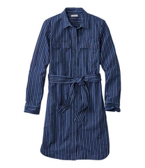 L.L.Bean Discount | Women's Signature Camp Shirt Dress, Button-Front
