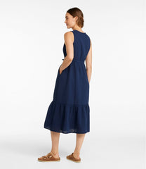 L.L.Bean Outlet | Women's Cloud Gauze Midi Dress