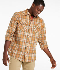 L.L.Bean Discount | Men's Katahdin Performance Flannel Shirt, Slightly Fitted