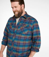 L.L.Bean Discount | Men's Katahdin Performance Flannel Shirt, Slightly Fitted