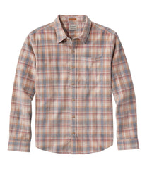 L.L.Bean For Sale | Men's Sunwashed Corduroy Shirt, Slightly Fitted Untucked Fit, Plaid
