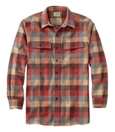 L.L.Bean Discount | Men's Chamois Shirt, Slightly Fitted, Plaid