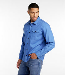 L.L.Bean For Sale | Men's Lakewashed Twill Shirt, Traditional Untucked Fit
