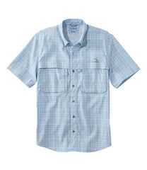 L.L.Bean US | Men's Tropicwear Shirt, Plaid Short-Sleeve