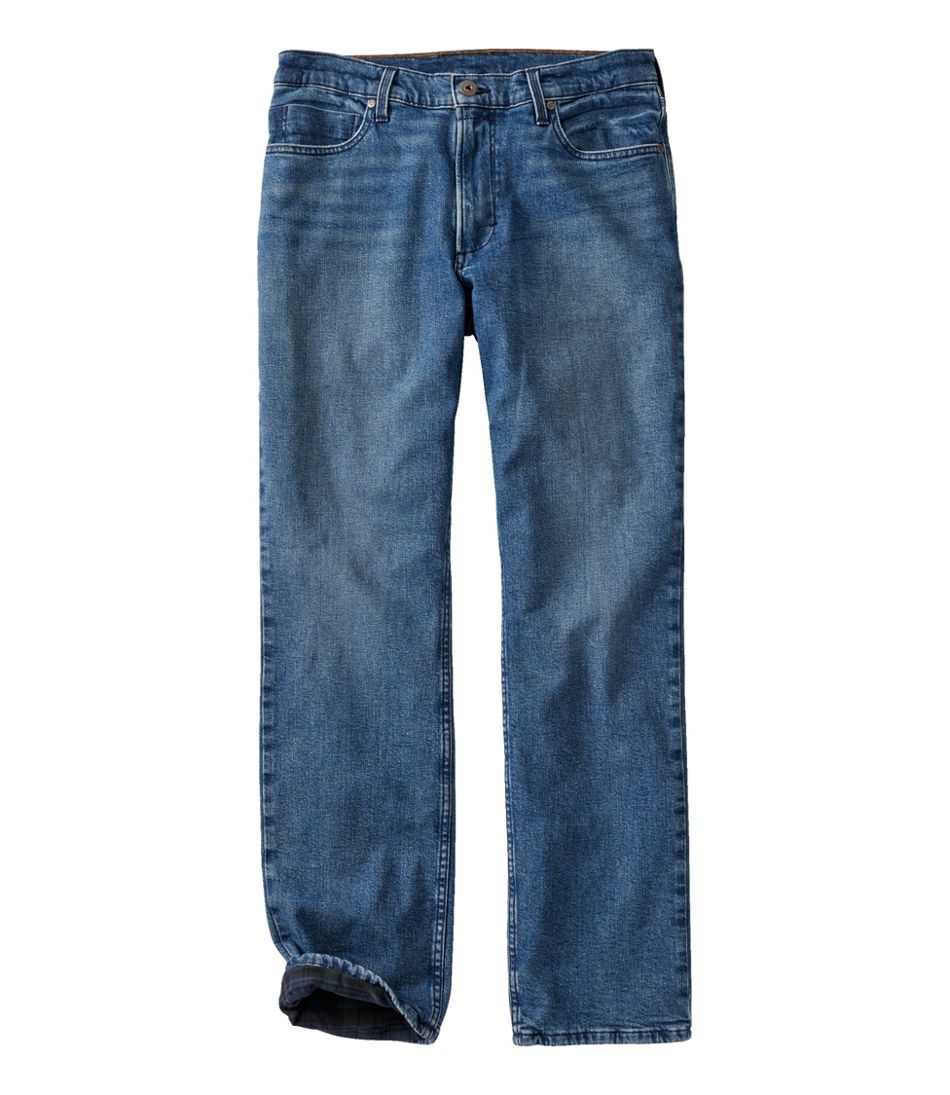 L.L.Bean Online | Men's Vintage 1912 Jeans, Standard Fit, Straight Leg, Lined