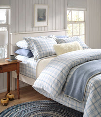 L.L.Bean US | Ultrasoft Comfort Flannel Comforter Cover Collection, Plaid