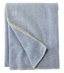 L.L.Bean Outlet | Washable Wool Blanket, Herringbone