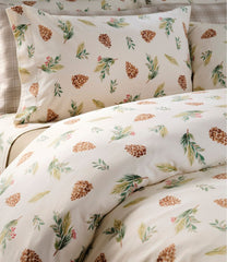 L.L.Bean Online | Evergreen Flannel Comforter Cover Collection