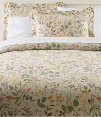 L.L.Bean Discount | Birch Floral Flannel Comforter Cover Collection
