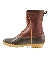 L.L.Bean Outlet | Men's Bean Boots, 10" Shearling-Lined Tumbled Leather