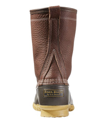 L.L.Bean Outlet | Men's Bean Boots, 10" Shearling-Lined Tumbled Leather