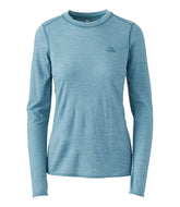 L.L.Bean New | Women's Cresta Ultralight 150 Crew Top, Stripe