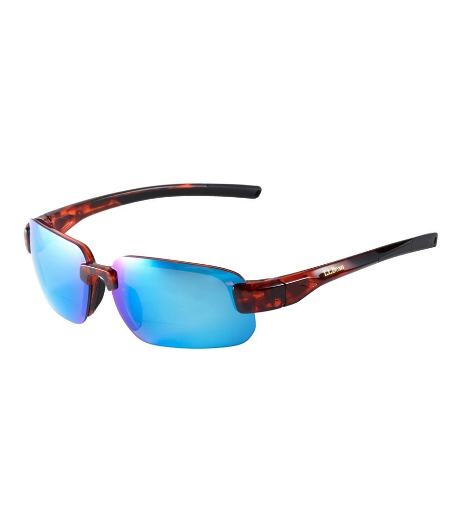 L.L.Bean On Sale | Adults' Polarized Performance BiFocal Rimless Mirror Sunglasses