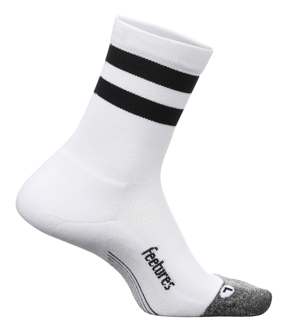 L.L.Bean Sale | Adults' Feetures Mini Crew Stripe Light Cushion Socks