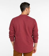 L.L.Bean Online | Men's Katahdin Iron Works® Bonded Waffle Fleece Henley