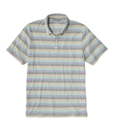 L.L.Bean Sale | Men's Comfort Stretch Performance® Pima Polo, Short-Sleeve, Stripe