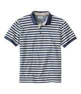 L.L.Bean New | Men's Casco Bay Rugged Polo, Short-Sleeve, Stripe