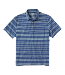 L.L.Bean New | Men's Lakewashed Performance Polo, Short-Sleeve, Stripe