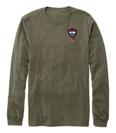 L.L.Bean For Sale | Men's MIF&W Tee, Long-Sleeve White-Tailed Deer
