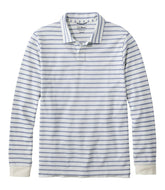 L.L.Bean Sale | Men's Comfort Stretch Performance® Polo, Long-Sleeve, Stripe