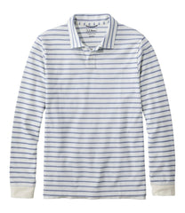 L.L.Bean Sale | Men's Comfort Stretch Performance® Polo, Long-Sleeve, Stripe
