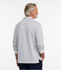 L.L.Bean Sale | Men's Comfort Stretch Performance® Polo, Long-Sleeve, Stripe