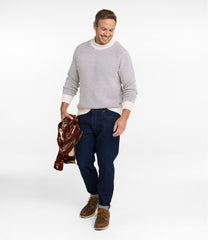 L.L.Bean Sale | Men's Signature Organic Cotton Rollneck Sweater, Fair Isle