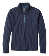 L.L.Bean Online | Men's VentureStretch Ottoman-Rib Pullover, Quarter-Zip