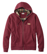 L.L.Bean | Men's Katahdin Iron Works® Hooded Sweatshirt, Flannel-Lined