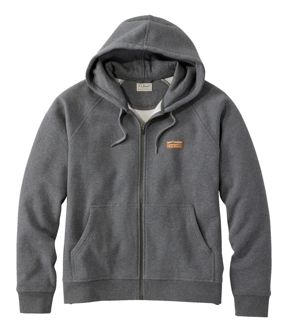 L.L.Bean Outlet | Men's Katahdin Iron Works® Full-Zip Sweatshirt, Hooded